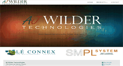 Desktop Screenshot of ajwilder.com