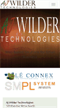 Mobile Screenshot of ajwilder.com